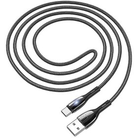 تصویر کابل تبدیل USB به USB-C هوکو مدل U89 طول 1.2 متر Hoco U89 Type-c Cable 1.2m