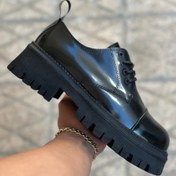 تصویر کفش لوفر بالنسیاگا مشکی ورنی ( ۱۴۶۸ ) 