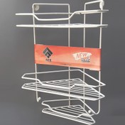 تصویر استند حمام کنجی هانا کد 7045 ظرفیت ۵ طبقه 