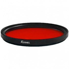 تصویر فیلتر لنز رنگی کرنل قرمز Kernel red 58 mm 