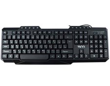 تصویر کیبورد با سیم تسکو TSCO TK 8019 Wired Keyboard 