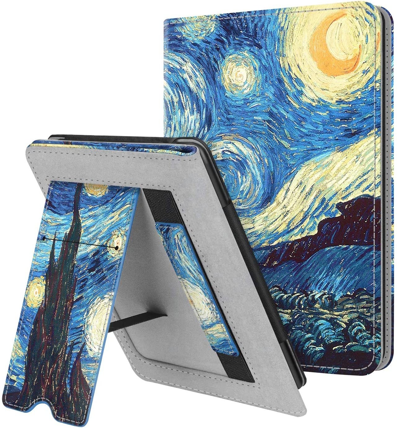 All-New  Kindle Paperwhite Case - Fintie The Book Style PU Leather  Cover W/ Auto Sleep/Wake Vintage Antique Bronze 