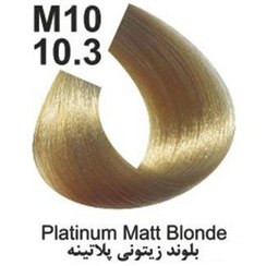 تصویر رنگ مو دوپیر (DUPIER) شماره M10(10.3) بلوند زیتونی پلاتینه 