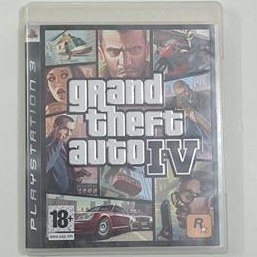 تصویر بازی gta iv ps3 با نقشه و دفترچه 