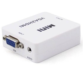 تصویر تبدیل VGA به HDMI مدل Mini 