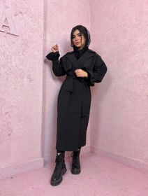 تصویر بارانی لیکیا Leekia Trench Coat