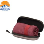 تصویر حوله سفری هپی کمپ مدل 45817 سایز ۷۰ × ۱۴۰ میکروفیبر 