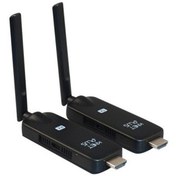 تصویر گیرنده و فرستنده بی‌ سیم HDMI کی نت پلاس KP-WT60 / KP-WHDT60 