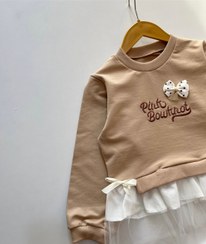 تصویر دخترانه - سایز۵:قد۴۸/پهنا۳۶/قد آستین۴۴ 