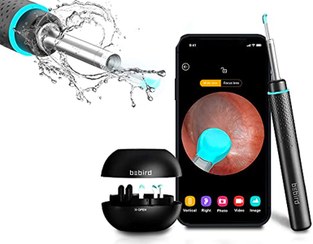 تصویر دستگاه آندوسکوپی و پاک کننده داخل گوش شیائومی Xiaomi Youpin Bebird Smart Visual ear picker M9 Pro 