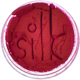 تصویر رنگ گریم صورت قرمز مدل Silk 