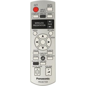 تصویر کنترل ویدئو پروژکتور پاناسونیک مدل N2QAYB000260 