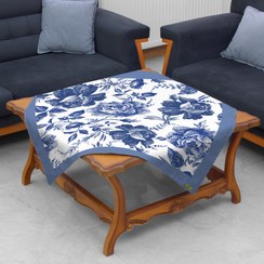 تصویر رومیزی ریحانلوکس طرح گل های رز آبی کد TC039 