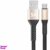 تصویر کابل دیتا USB به MicroUSB دودا مدل L10 طول 23 سانتی‌ متر 