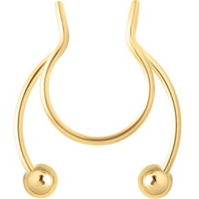 تصویر پرسینگ فیک بینی استیل 