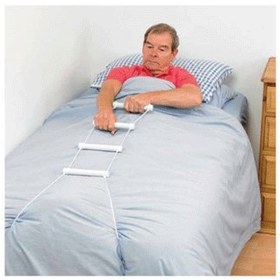 تصویر دستگیره نردبانی تخت بیمار طب و صنعت کد ۸۶۱۰۰ - Free size(تک سایز) Bed Rope Ladder