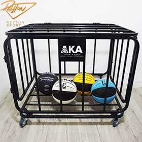 تصویر سبد توپ قفسه ای 