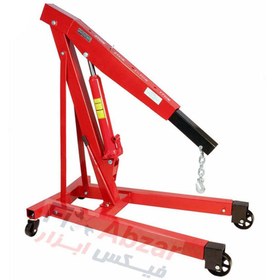 تصویر جک موتور درآر 3 تن تعمیرگاهی Top Tools TOP TOOLS Floor cranes 3 ton