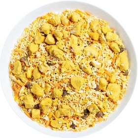 تصویر هویج پلو با مرغ 