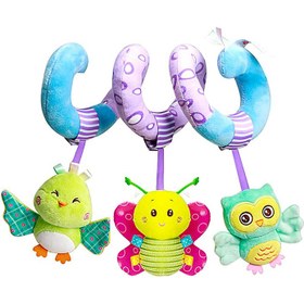 تصویر آویز مارپیچ تخت و کریر و کالسکه حیوانات دریا هپی مانکی HAPPY MONKEY آویز مارپیچ تخت و کریر و کالسکه حیوانات دریا هپی مانکی HAPPY MONKEY