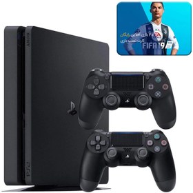 تصویر مجموعه کنسول بازی سونی مدل Playstation 4 Slim ریجن 2 کد CUH-2216B ظرفیت 1 ترابایت به همراه 20 عدد بازی 