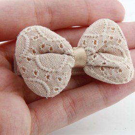 تصویر گیره مو زنانه مدل پاپیونی 