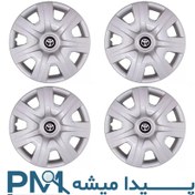 تصویر قالپاق رینگ 14 تویوتا کرولا بسته 4 عددی برند ابوئی 