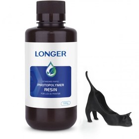 تصویر رزین استاندارد رنگ سیاه لانگر Longer Standard Resin 