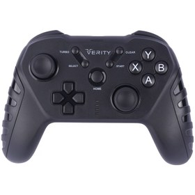 تصویر دسته بازی بی سیم تک شوکدار Verity V-J4312W Verity V-J4312W Wireless Joystick