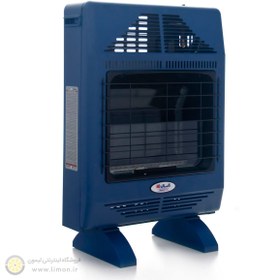 تصویر بخاری گازی بدون دودکش آبسال ا شعله آبی رنگ قهوه ای Aabsal Gas Heater 481 Aabsal