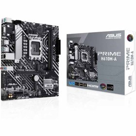 تصویر مادربرد ایسوس PRIME H610M-A-CSM ا Asus PRIME H610M-A-CSM DDR5 13th mATX Motherboard Asus PRIME H610M-A-CSM DDR5 13th mATX Motherboard