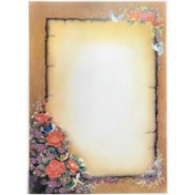 تصویر کاغذ تذهیب A4 گلاسه کد ۱۰ 