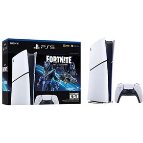 تصویر کنسول PS5 SLIM Digital Fortnite Bundle PlayStation5 Digital Edition Console Fortnite Cobalt Star Bundle Slim