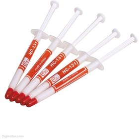 تصویر خمير سيليكون سرنگي 3 گرمی سفید White Silicone Syringe Paste 3g