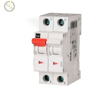 تصویر کلید مینیاتوری 3 آمپر دو پل ( دو فاز ) AC اف . اند . جی 