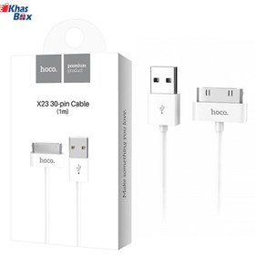 تصویر کابل هوکو X23 مناسب آیفون 4S Hoco X23 Cable