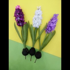 تصویر شاخه سنبل مصنوعی با پیاز 