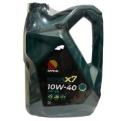 تصویر روغن موتور 10w40 SM مدل NOVA x7 ری سان حجم 5 لیتر 
