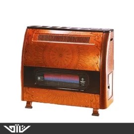 تصویر بخاری گازی شارق توس 12000 مدل شراره گرافیک Gas heater Shareghtoos 12000 Sharara graphic model