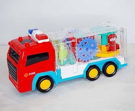 تصویر آتش نشانی چرخ دنده ای 