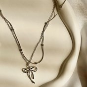 تصویر گردنبند دولاین توپی 