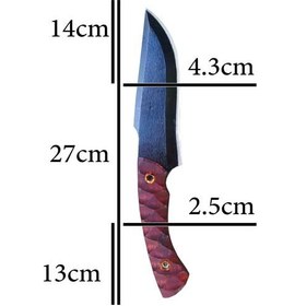تصویر چاقوی طبیعت‌گردی کرکدیل sk49 
