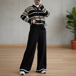 تصویر ست بلوز شلوار بافت مدل آبانا 