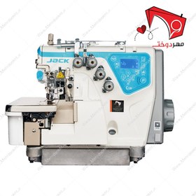 تصویر چرخ خیاطی سردوز جک مدل C5 اتوماتیک پنج نخ 