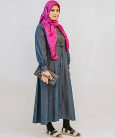 تصویر مانتو جین اسپرت تنسل 