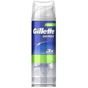 تصویر ژل اصلاح ژیلت 200 میل مناسب استفاده برای پوست های حساس همراه با رایحه آلوئه ورا – Gillette Series 