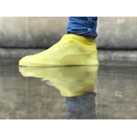 تصویر خرید پستی بارانی زنانه پارچه برند Latekstil رنگ زرد ty77965305 