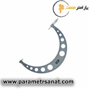 تصویر میکرومتر ساده ۳۷۵-۳۵۰ میلی متر میتوتویو خارج سنج مدل ۱۵۱-۱۰۳ 