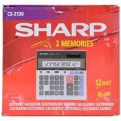 تصویر ماشین حساب شارپ مدل CS-2130 اصل Sharp CS-2130 Desktop Calculator ORG