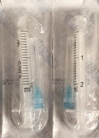 تصویر سرنگ 2 سی سی ورید 